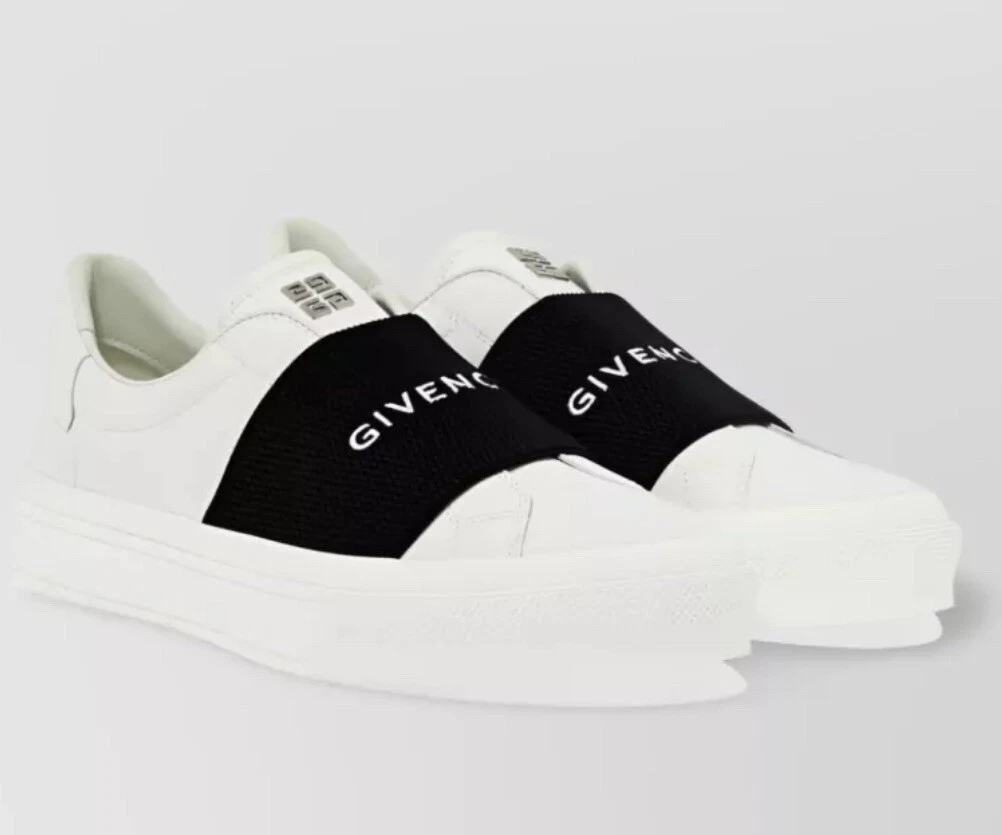 Givenchy — Givenchy City Sport Leather White Sneakers Sz 46