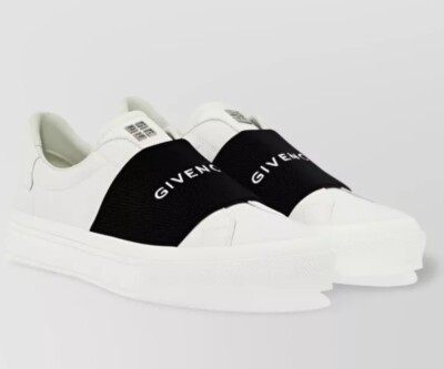 Givenchy City Sport Leather White Sneakers Sz 46