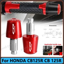 For HONDA CB125R CB 125R CNC Handlebar Plug Slider Bar End Weights Grip Caps