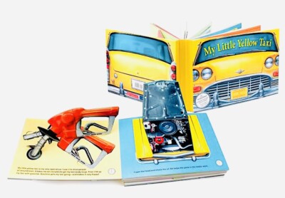 洋書　仕掛け絵本　マイリトルイエロータクシー　希少 s-l400.jpg
