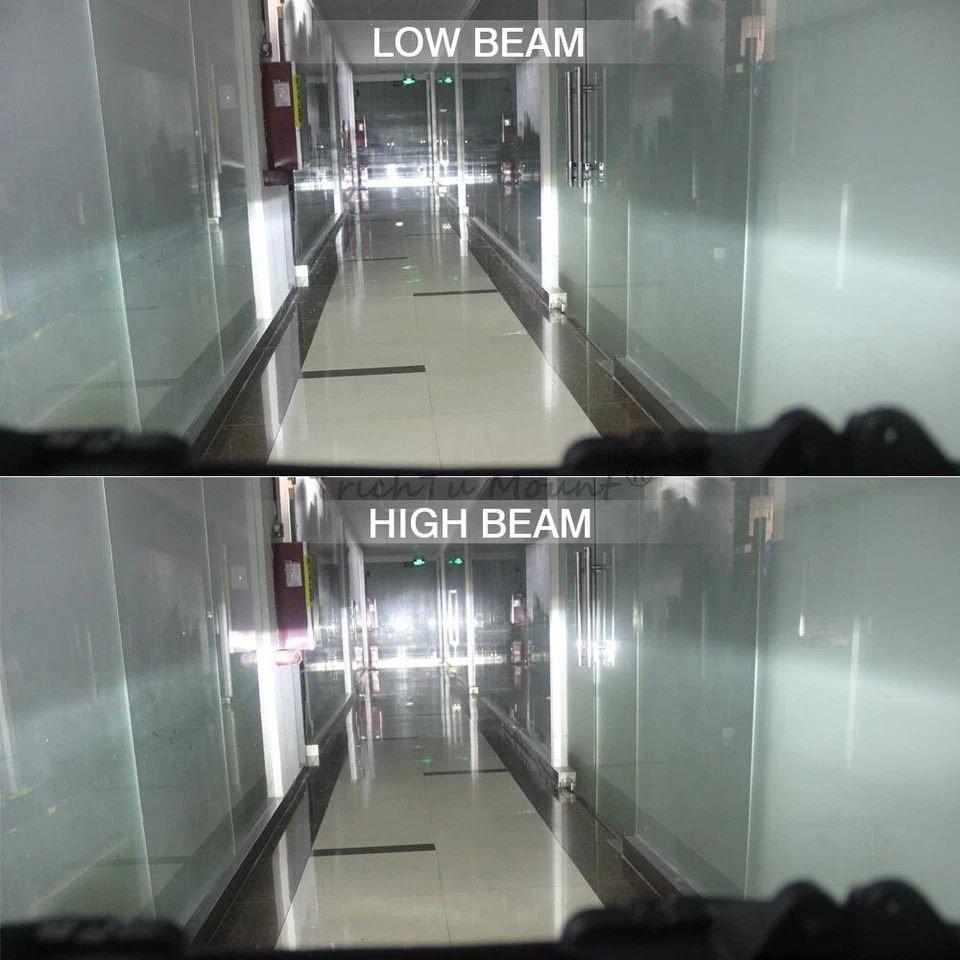 Conjunto de faros personalizados con ojo de diablo de ángel apto para Kawasaki Z1000 2003-2006 Foto 4 de 4