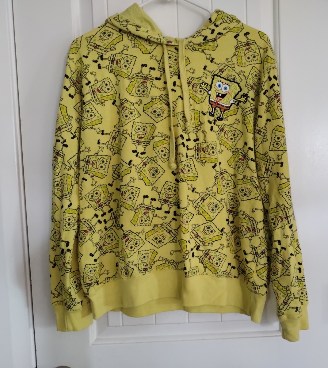 Nickelodeon SpongeBob SquarePants Yellow Hoodie Graph… Gem
