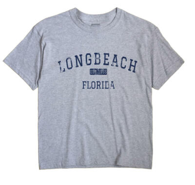 Longbeach Florida FL T-Shirt EST