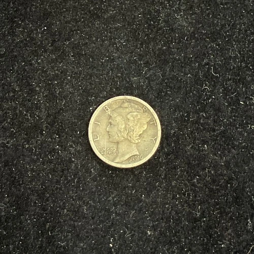 1916-S Mercury Head Dime: Winged Liberty Great Coin To Complete Your Album