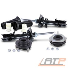 2x STOßDÄMPFER + DOMLAGER + PROTECTION-KIT VORNE FÜR FORD FIESTA 6
