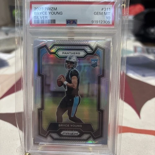 🐈‍⬛🐈‍⬛2023 Prizm Bryce Young Silver Prizm RC PSA 10 🐈‍⬛🐈‍⬛