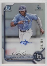 2022 Bowman Chrome Prospect Refractor 251/499 Estanli Castillo #CPA-EC Auto 16mf
