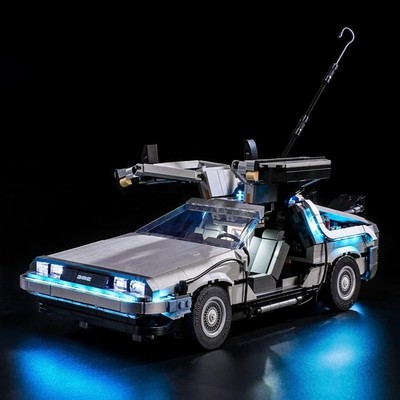 Yeabricks Led Light Kit For Lego - Creator Expert Back To The Future Time