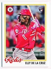 2024 Topps Transcendent Elly De La Cruz Through Years Rc #EDLC-1978 (004/100)