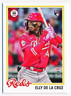 2024 Topps Transcendent Elly De La Cruz Through Years Rc #EDLC-1978 (004/100)
