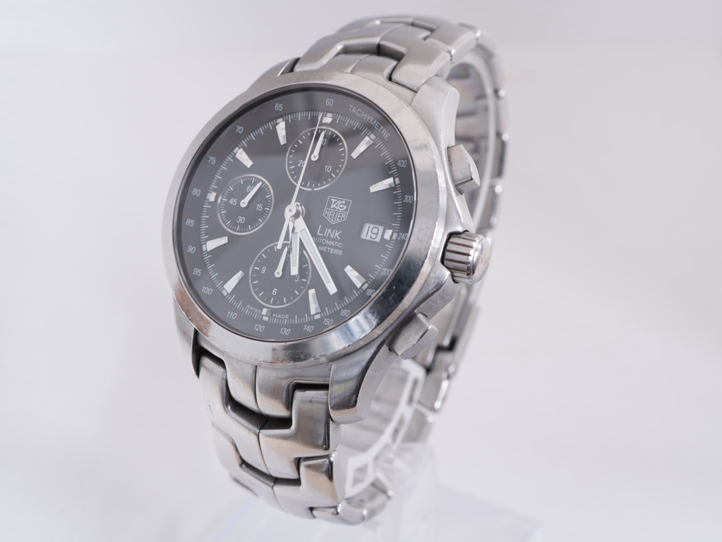TAG HEUER Link Chronograph CJF2110.BA0594 Men's Watch Automatic A7619