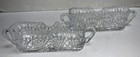 Set of 2 Shannon Godinger Crystal Table Top Utensil Caddy Spoons Forks Knives  — photo 1