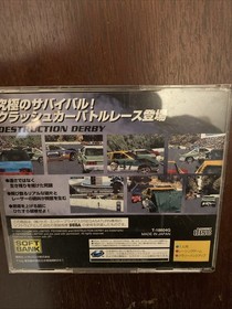 Sega Saturn Destruction Derby Japan Ver Case Only