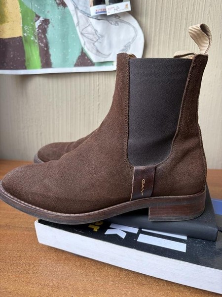 Women Gant Boots Brown Suede 36