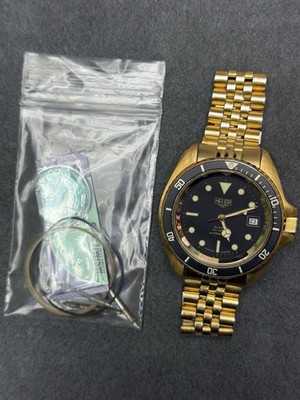 👍 Vintage TAG HEUER 1000 980.022 Jumbo 984.013 Style Wolf Of Wall