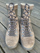 British Army Meindl Suede Boots Size 8 M Military Combat Hiking Walking Trekking