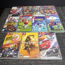 Lot of 11 Official Nintendo Switch Empty Game Cases with Original Artwork OEM