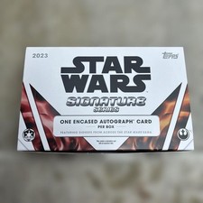 2023 Topps Star Wars Signature Series Hobby Box Sealed NEW FS