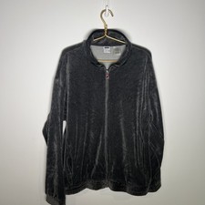 Vintage Fila Track Jacket Men's Sz Large Velour Zip Up
