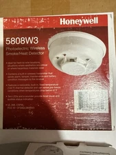 Honeywell 5808W3 Photoelectronic Smoke and Heat Detector BRAND NEW
