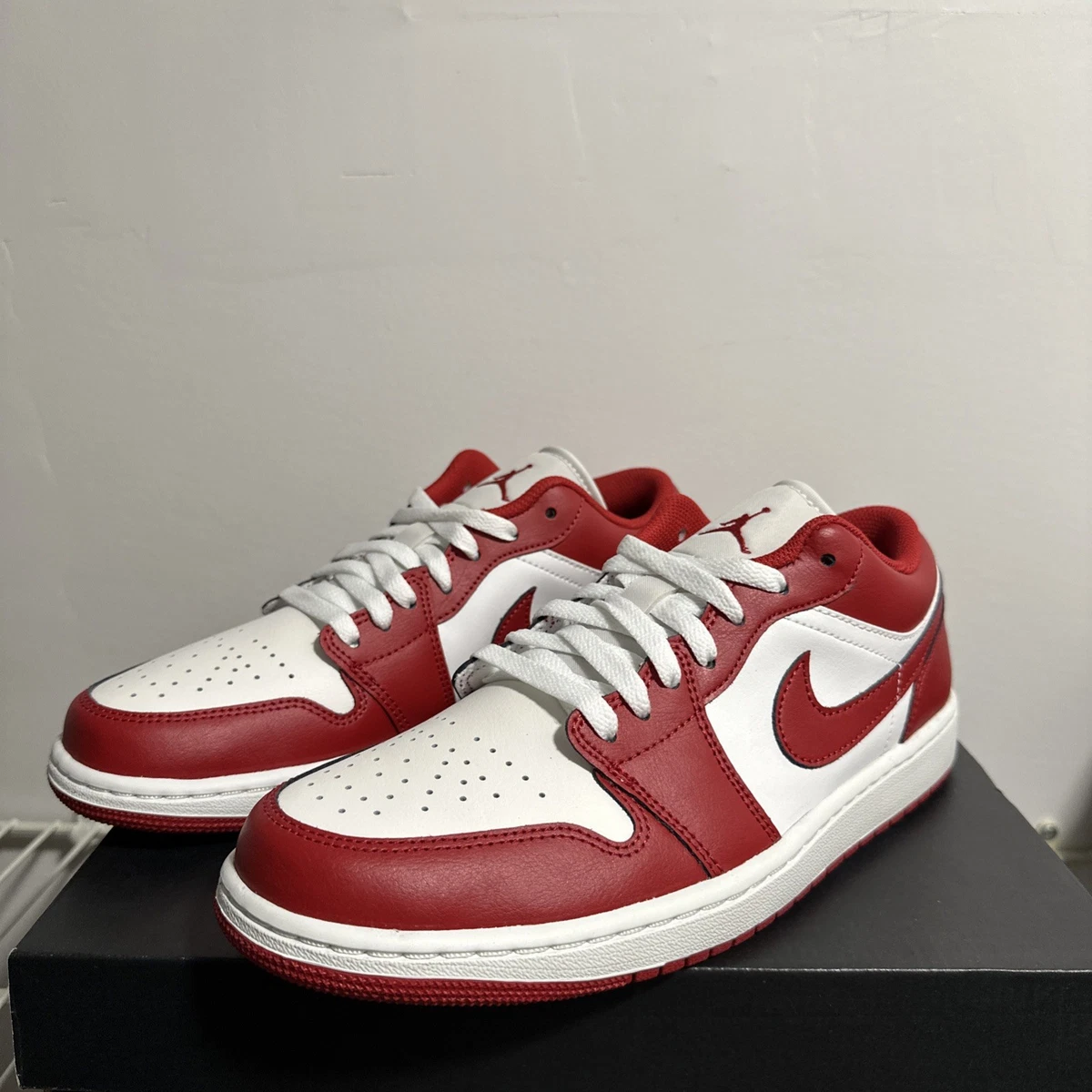 Jordan 1 Low Varsity Red for Sale | Authenticity Guaranteed | eBay