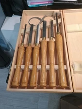 PSI Woodworking Products Case Complete Set of Tools NO RUST