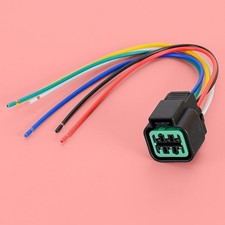 1pc Headlight Connector Wiring Harness Pigtail Plug Fit for Kia Sportage 05-10