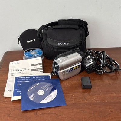 Sony DCR-DVD610 DVD Camcorder 40x Zoom Hybrid Movie Battery Accessories Tested