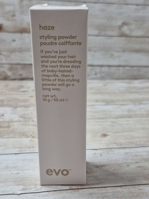 EVO HAZE STYLING POWDER NET WT. 10G/50ML - PROVIDES MATTE TEXTURE & VOLUME