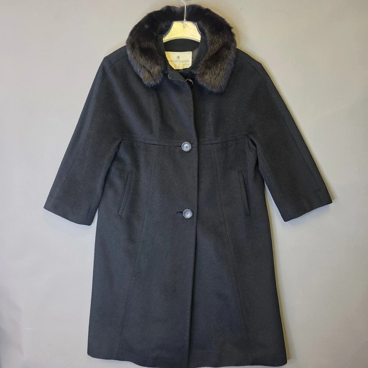 Mink 1960s 100% Wool Vintage Coats, Jackets & Vests for Women for
