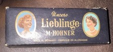 Vintage Unsere Lieblinge M Hohner Harmonica Key Of C Original Box Instructions