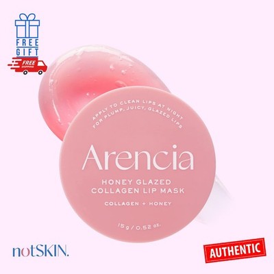 ARENCIA Honey Glazed Collagen Lip Mask (20g) | Deep Hydration & Plumping Care