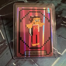 2025 McDonald  s Minecraft Adult Happy Meal Birdie Wings Card With Unused Code