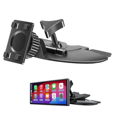7-10'' CarPlay Screen CD Slot Mount 360° Adjustable Holder for Car Monitors