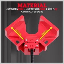 90 Degree Right Angle Clamp Woodworking Use Corner Clamp Metal Clamp