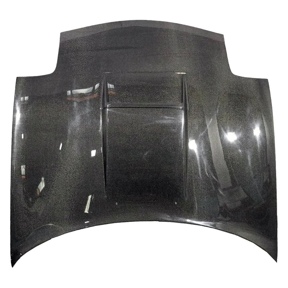 For Mazda RX-7 93-95 VIS Racing Drift 2 Style Carbon Fiber Hood Foto 3 de 4