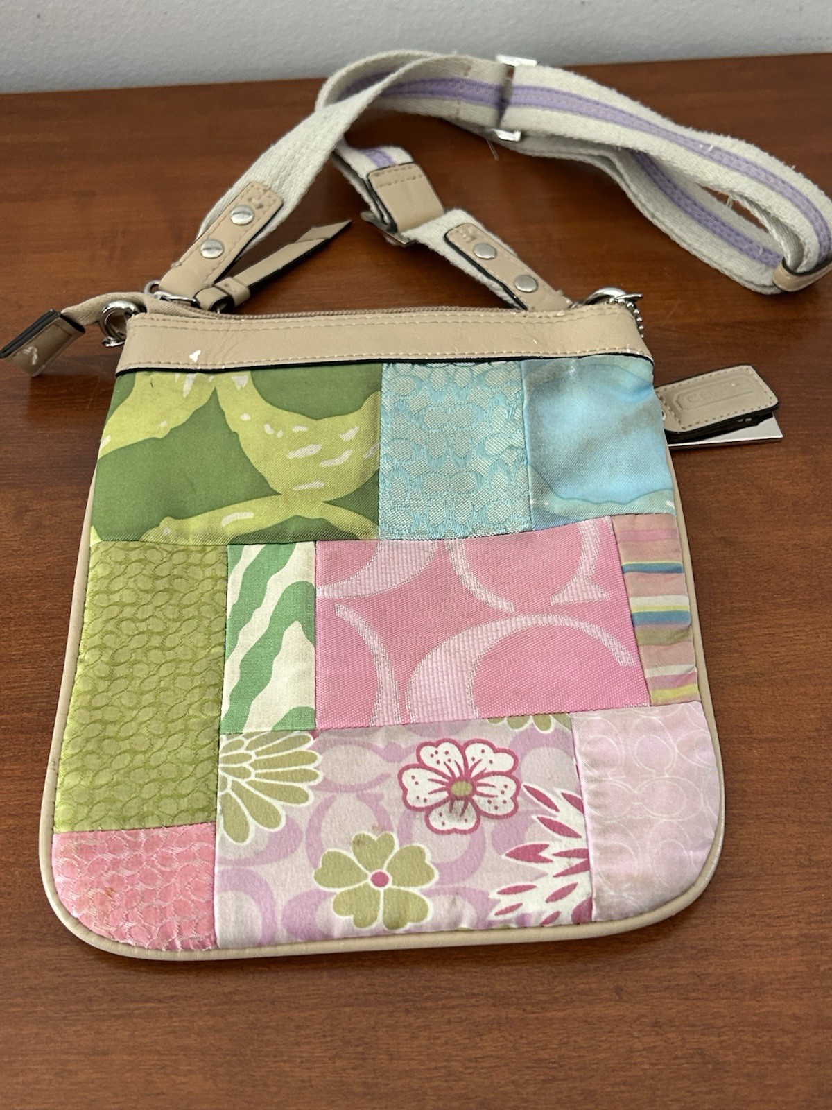 Patchwork Crossbody Bag - image 2