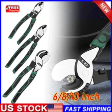 6/8/10 Inch High Carbon Steel Cable Cutter Pliers US