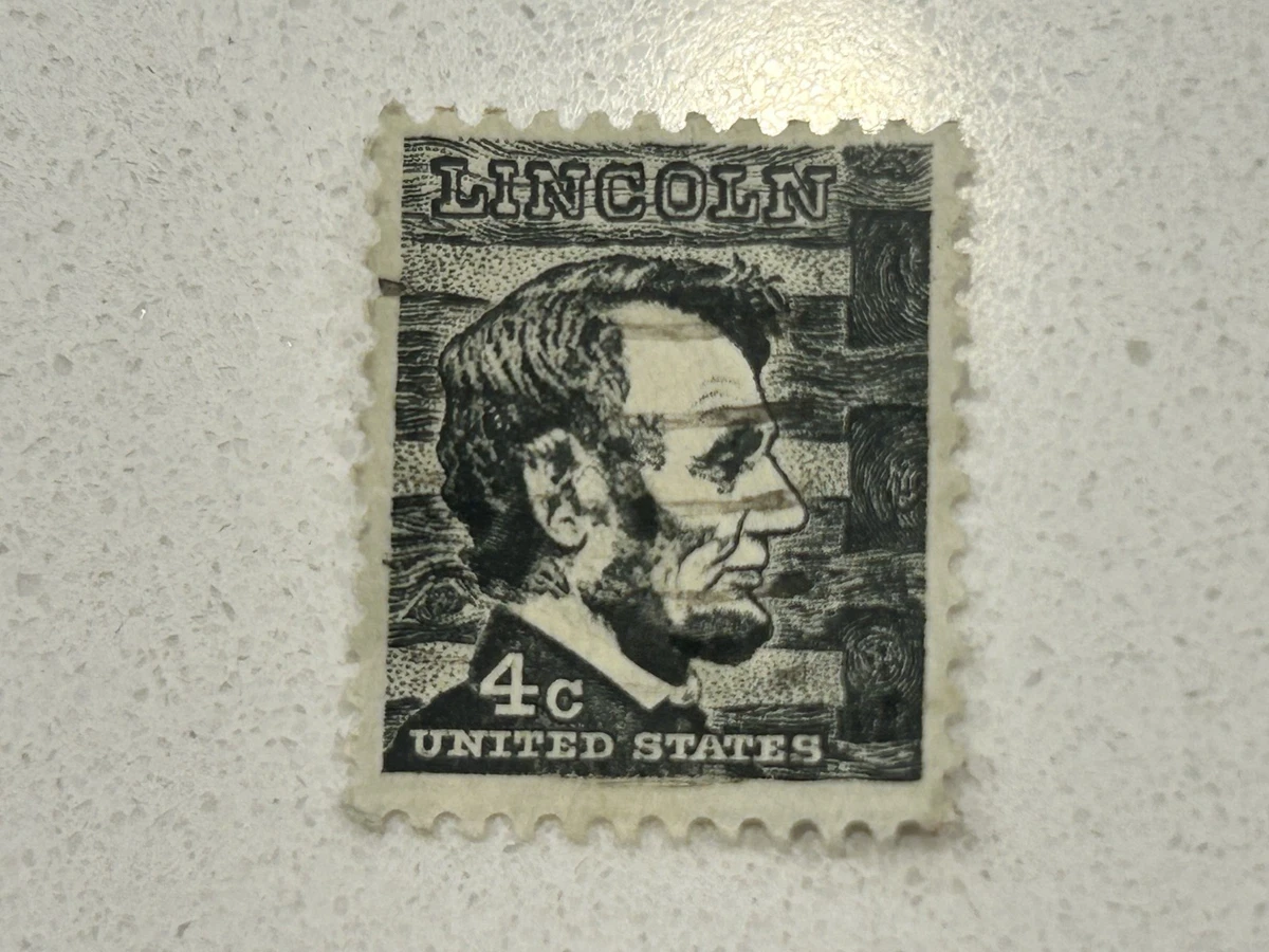 4 Cent Lincoln Stamp In Used Us Stamps (1901-Now) for sale | eBay