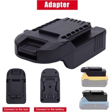 Adapter Only for Bauer 20V Tool Black-For Dewalt For Hercules 20V Li-ion Battery