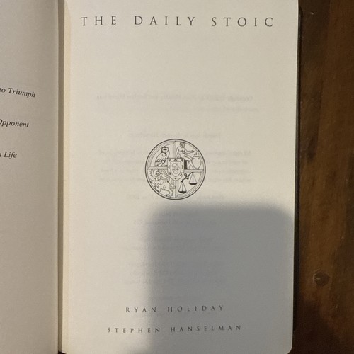 The Daily Stoic: 366 Meditations on Wisdom, Perseverance, and the Art of Living, - Picture 3 of 4