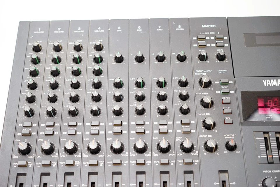 YAMAHA MT8X Multitrack Cassette Recorder Mixer MTR Vintage w/ BOX Tested Japan - Image 4 of 4