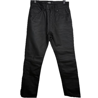 Harley Davidson x Vanson Leathers Riding Pants 100% Cowhide Leather Men Size 30
