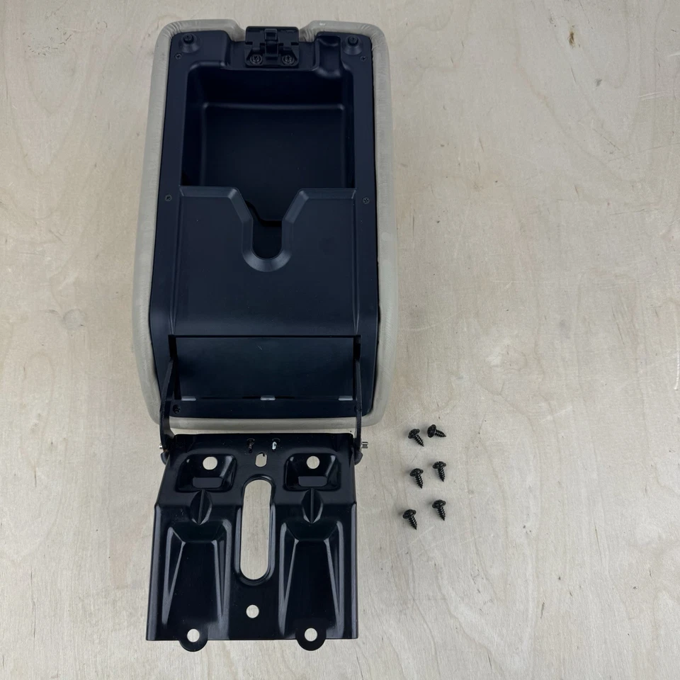 Toyota Avalon 2000-2004 consola central beige cuero tapa reposabrazos conjunto OEM Foto 3 de 4