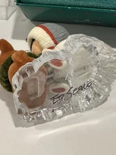 RARE Autographed Ornament  Frosty Friends 7th Ed. Reindeer Eskimo By Ed Seale