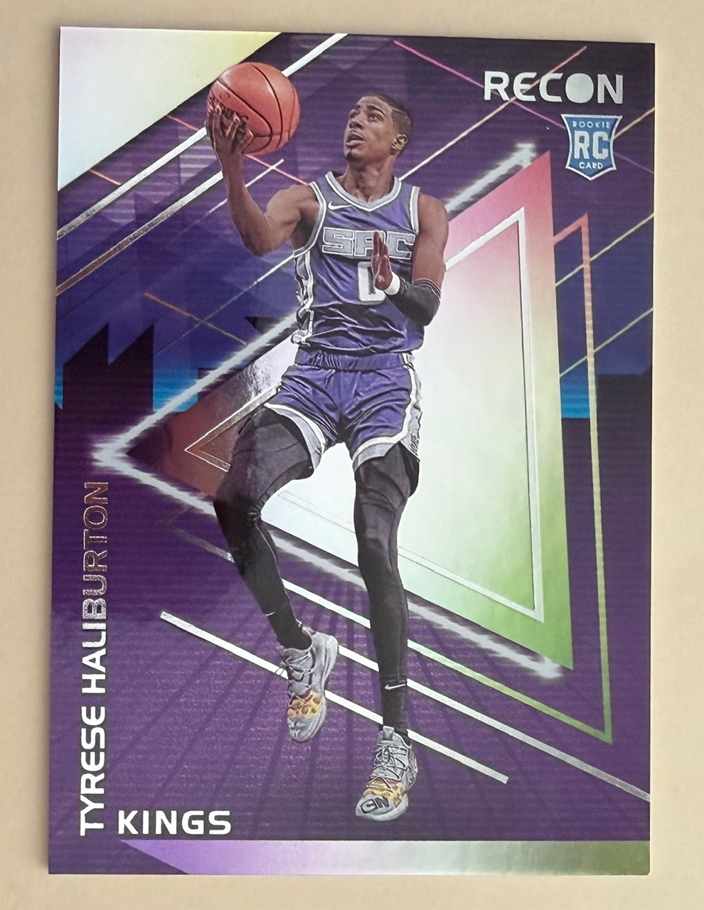 2020-21 Panini Recon #40 Tyrese Haliburton RC Rookie Kings Pacers