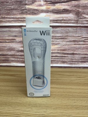 Nintendo Wii Motion Plus Adapter White In Original Box - Tested & Working VGC