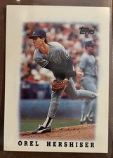 1988 Topps League Leaders Minis - Orel Hershiser #53