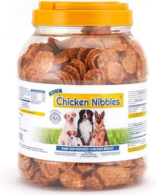 Pet Center Inc. Chicken Nibble Dog Treats 2.25lb.   100% Real Raw Dehydrated