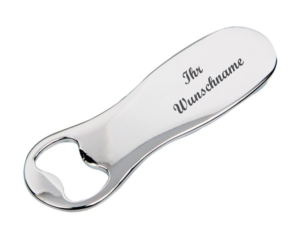 FlaschenöFfner Mit Namensgravur - Aus Metall - Im Geschenkkarton-image